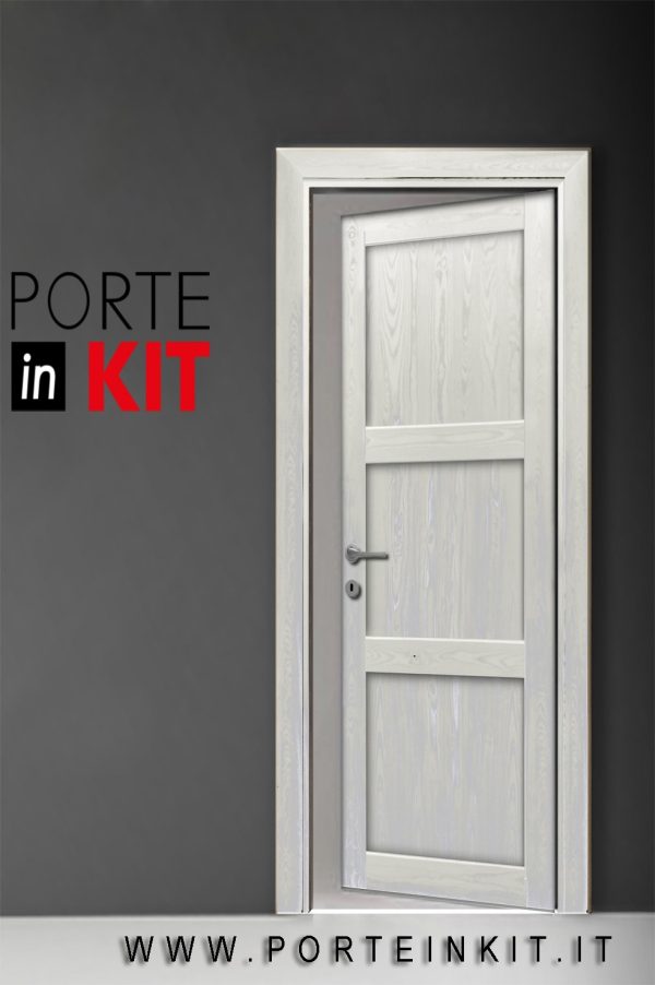 Porte a misura a battente verniciate una anta
