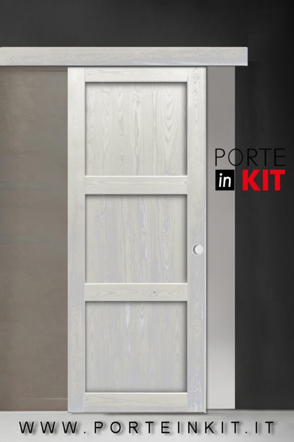 Porte a misura Scorrevoli esterno muro verniciate una anta