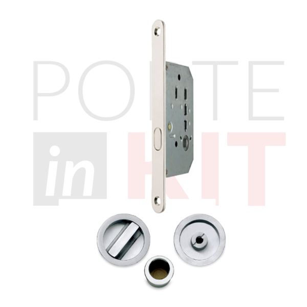 Kit serratura/maniglia per scorrevole